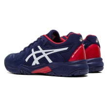 Asics Tennis Shoes Gel Resolution 8 Allcourt peacoat blue/red Children